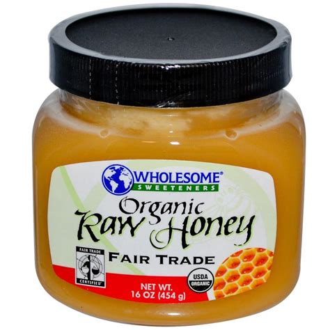 Wholesome Spreadable Organic Raw Unfiltered Honey 16 Oz 454 G