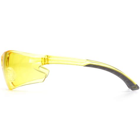 pyramex itek safety glasses with amber lens