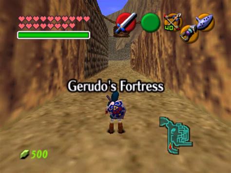 Gerudos Fortress The Legend Of Zelda Ocarina Of Time Guide Ign