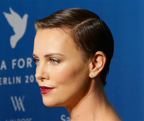Have You Seen Charlize Therons Beautiful Buzzcut Lately Come See How