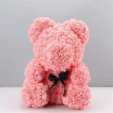 shopify dropshipping christmas t rose bear t flower teddy bear with rose realistic rose