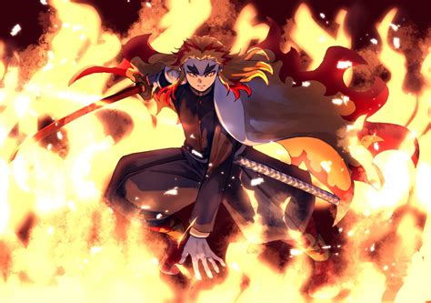 Demon Slayer Rengoku Wallpapers Top Free Demon Slayer Rengoku