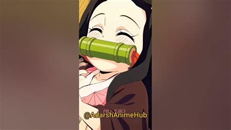 Why Does Nezuko Has A Bamboo In Her Mouth Demon Slayer Nezuko