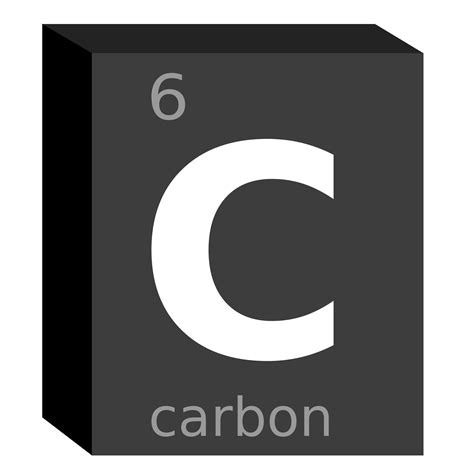 Clipart Carbon C Block Chemistry