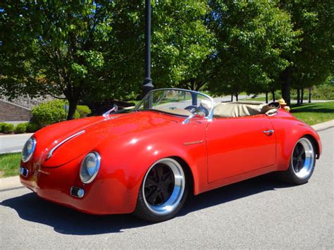 Porsche 356 Outlaw Speedster Widebody Tribute For Sale Photos