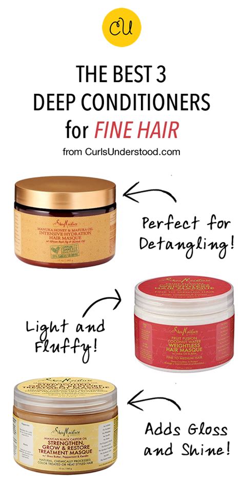 Conditioner is important for growing black hair for women. The Best 3 Deep Conditioners for Fine Hair | Curls Understood