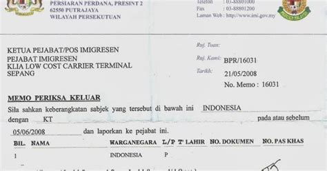 A memo, or memorandum, is a written document businesses use to communicate an announcement or notification. Proses Pembantu Rumah Tamat Kontrak - Isu Pembantu Rumah ...