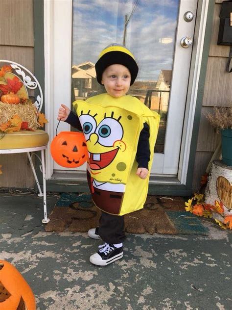 An orange skirt, white socks with blue and red ribbon on it and a blue shoe. 18 DIY Spongebob Costume Ideas - How To Make A Spongebob ...