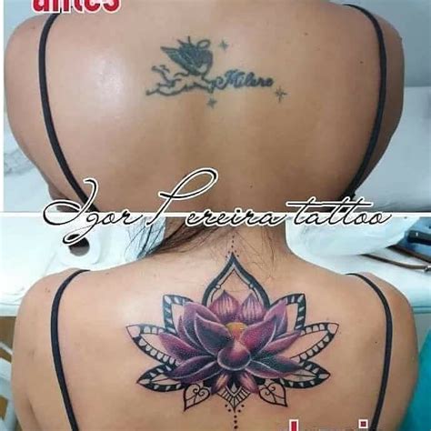 Tatuagem Feminina Cover Up Cobertura Ou Retoque TattooMenu