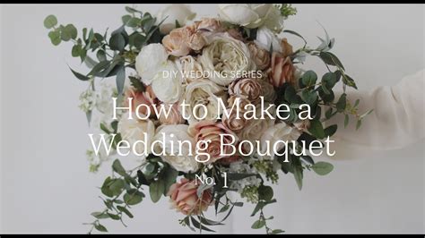 How To Make A Wedding Bouquet With Fake Flowers Diy Wedding Flowers