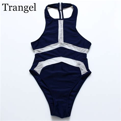 Trangel 2018 One Piece Swimsuit For Women Swimwear Sexy Bodysuit