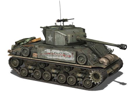 M4a3e8 Hvss Sherman Easy Eight 3d Model Obj 3ds Fbx C4d Lwo Lw