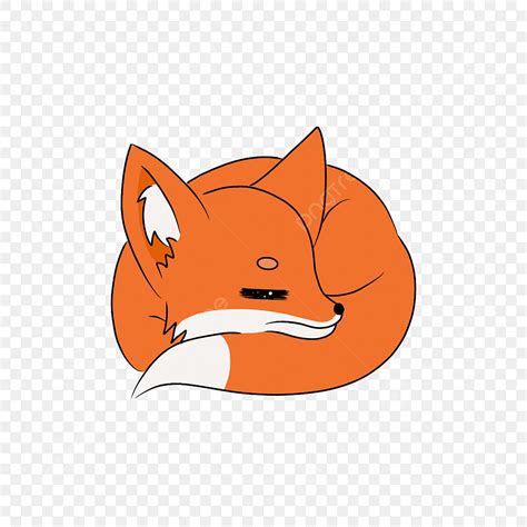 Cartoon Fox Clipart PNG Images Hand Drawn Cartoon Fox Clipart Hand