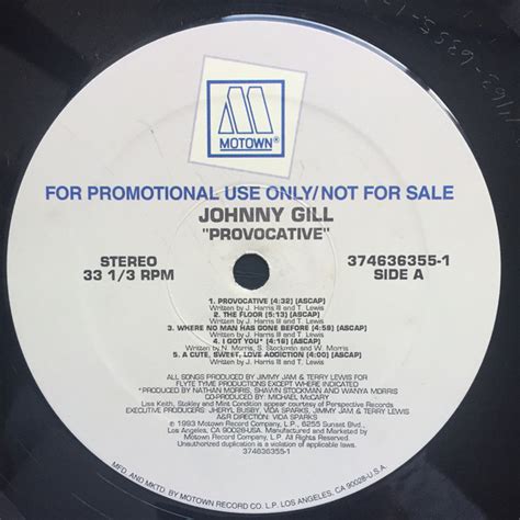 johnny gill provocative 1993 vinyl discogs