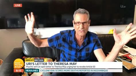 uri geller reveals how he ll stop brexit with telepathy but isn t a miracle worker irish