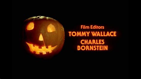Every murder in the movie is filmed in a particularly unnerving way. Halloween 1978 35th Anniversary transfer opening credits ...