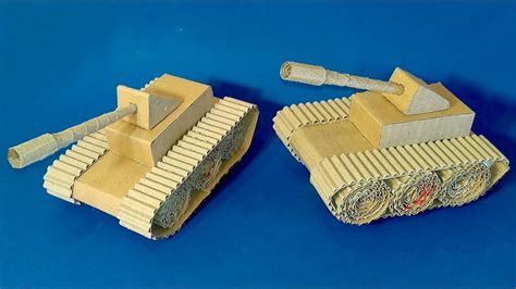 Easy Paper Tank Tank From Corrugated Cardboard Easy N