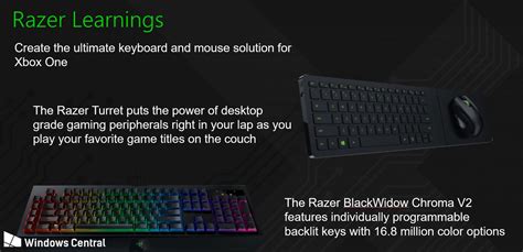Microsoft Razer Bringing Keyboard And Mouse Support To Xbox One