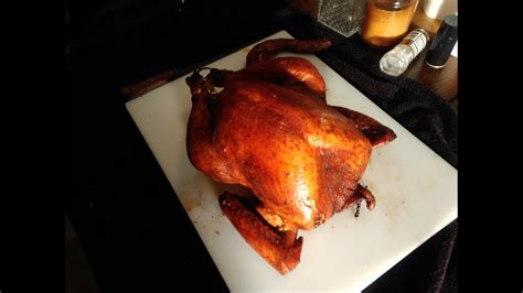 how to smoke a thanksgiving turkey on traeger grill youtube
