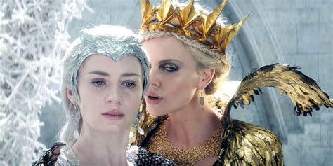The Huntsman Winters War Trailer Charlize Theron Emily Blunt And