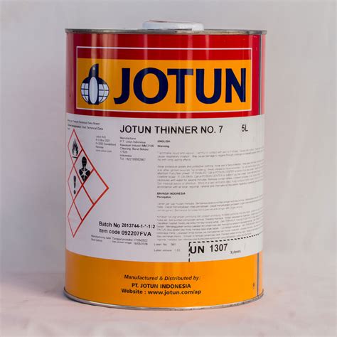Jotun Thinner No 7 Indonesia Marine Services And Authorized Dealer