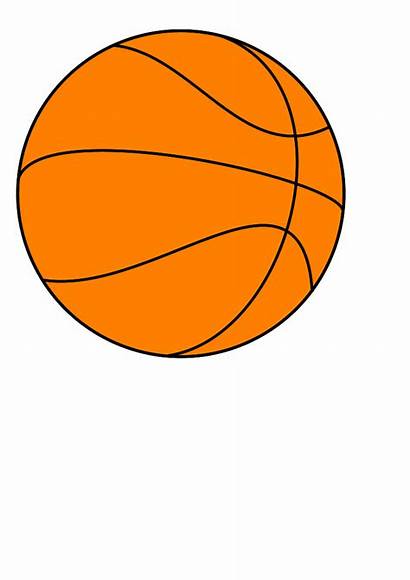 Basketball Animated Clipart Clip Ball Basket Hoop