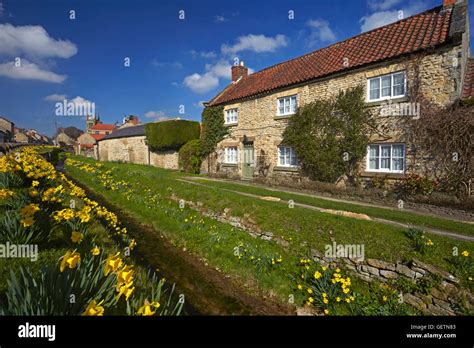 A View Of Helmsley In Springtime Stock Photo Alamy
