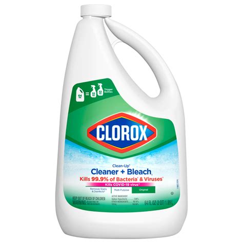 Save On Clorox Original Clean Up Cleaner Bleach Refill Order Online