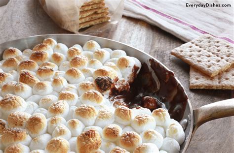 Easy Skillet Smores Recipe Everyday Dishes