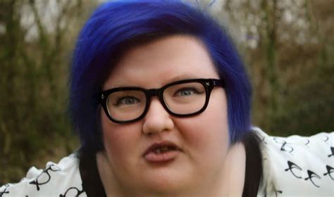 Blue Haired Ugly Feminist Blank Template Imgflip