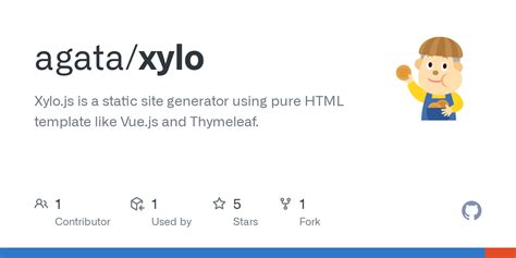 Github Agataxylo Xylojs Is A Static Site Generator Using Pure Html