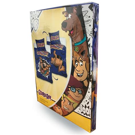 Scooby doo and shaggy kids boys girls bedroom wall decal art window sticker gift. SCOOBY DOO SINGLE DUVET COVER SET REVERSIBLE BEDDING EU ...