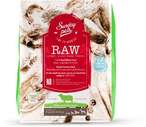 Raw Lamb For Dogs And Puppies Sunday Pets