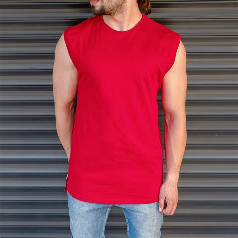 Mens Lululemon Red Shirt Design