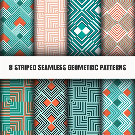 Set of geometric patterns 680788 Vector Art at Vecteezy
