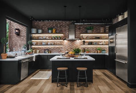 You can even upgrade the one you kitchen cabinets that reminds faux concrete is an interesting alternative to bare concrete walls. Los Feliz Loft - Industrial - Kitchen - by Black Orchid ...