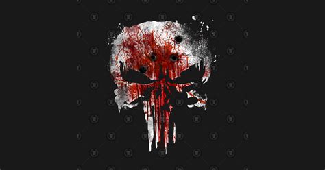 Punisher Bloody Skull Netflix Season 2 The Punisher Kids T