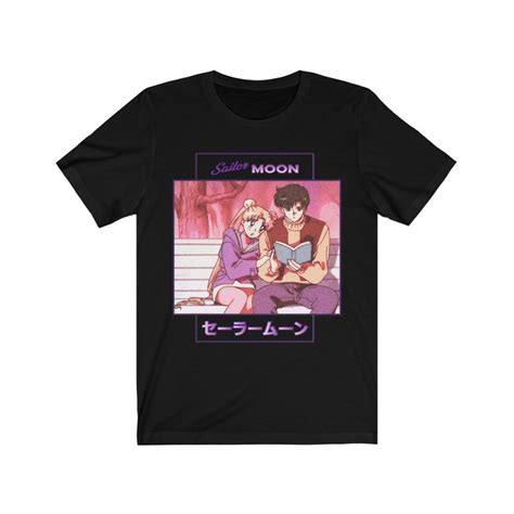 Sailor Moon Mamoru Shirt 90s Anime Aesthetic Otaku Manga Etsy