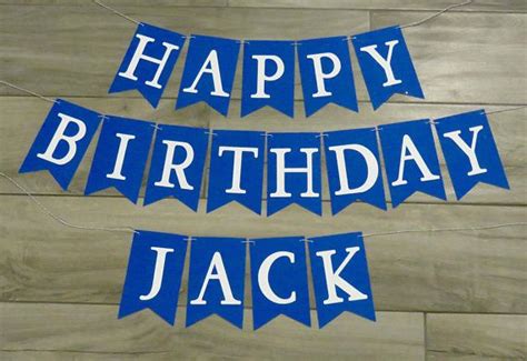 Birthday Banner Birthday Banner With Name Custom Color Etsy Birthday Banner Happy Birthday