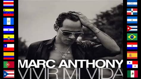 Marc Anthony Vivir Mi Vida Lyrics Youtube