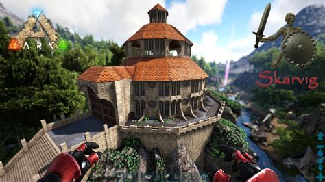 Ark Basilica Inspired Build Using Castles Keeps And Forts Remastered