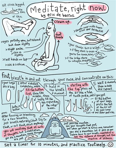 The Basics Of Meditation An Infographic Dailyzen