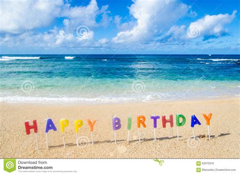 Beach Happy Birthday Clip Art 20 Free Cliparts Download Images On