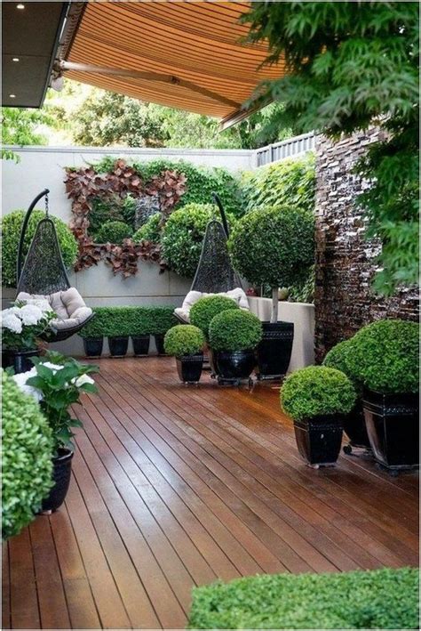 Cool Very Small Contemporary Garden Ideas