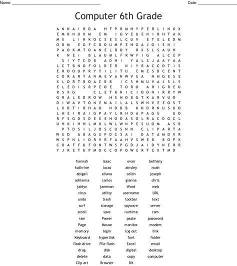 Computer Terminology Word Search Computer Terms Word Scramble