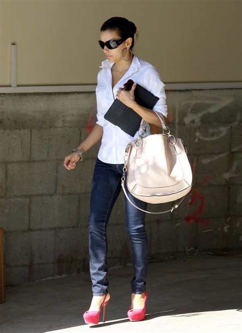 celebrity tight jeans and high heels eva longoria has great legs in tight jeans and high heels