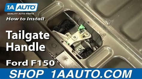 How To Install Replace Tailgate Handle Ford F150 97 03 Sport Trac 01 05