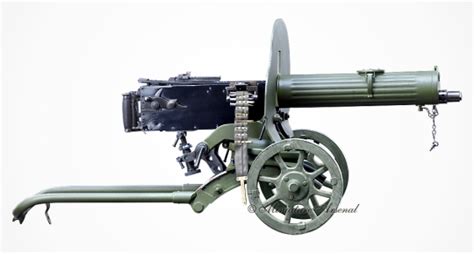 A Miniature Model Of The Original Maxim Heavy Machine Gun M1910