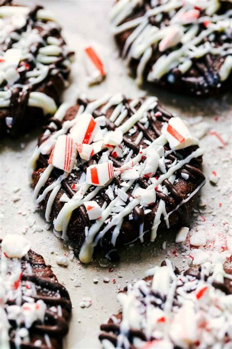 Triple Chocolate Peppermint Cookies The Recipe Critic