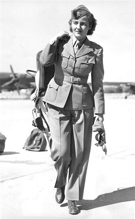 Wasp Pilot Wwii Women Military Women Women In Uniform